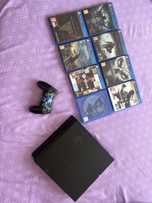 PS4 1TB Controller 8 Jocuri
