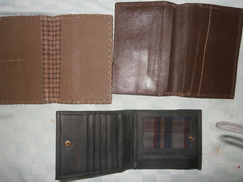 Портмонета нови, кожа.