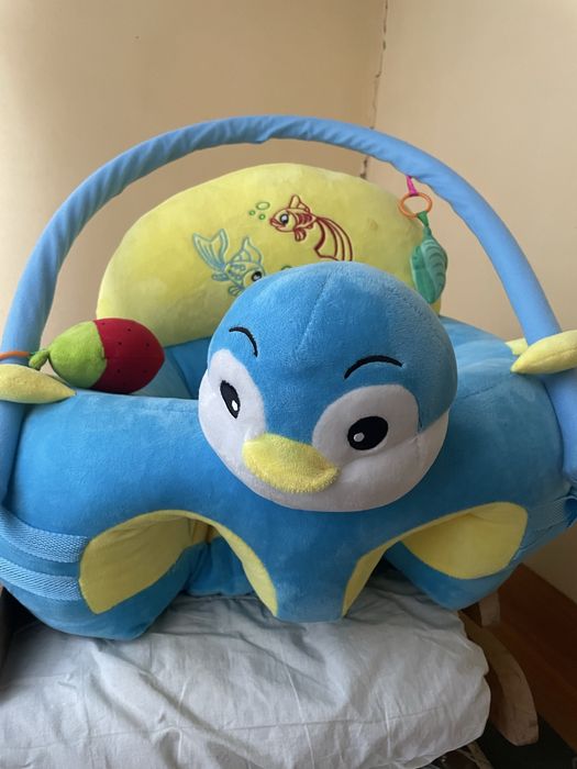 Fotoliu plușat pentru bebe