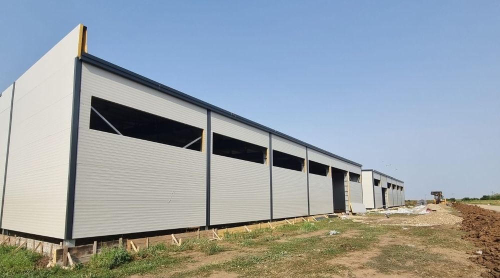 Vand hala structura metalica