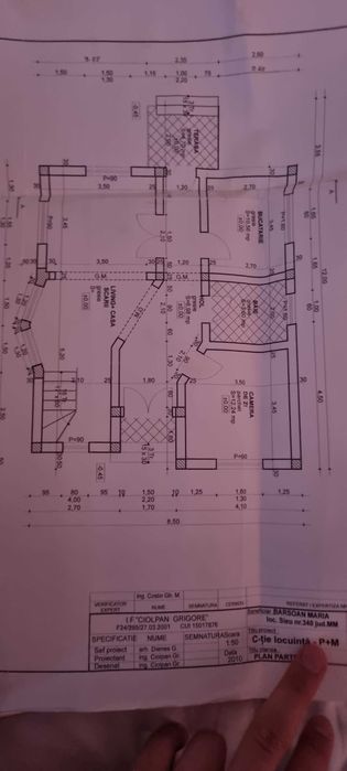 Casă la roșu + teren în localitatea Șieu, Maramureș