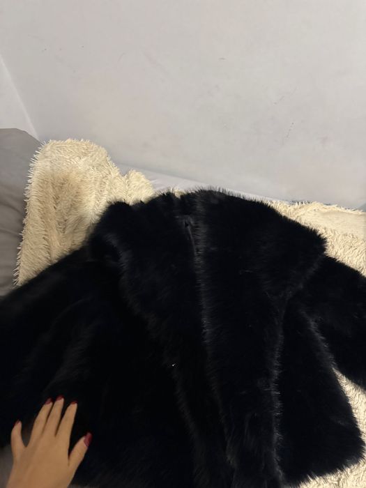 Эко шуба черная, новая