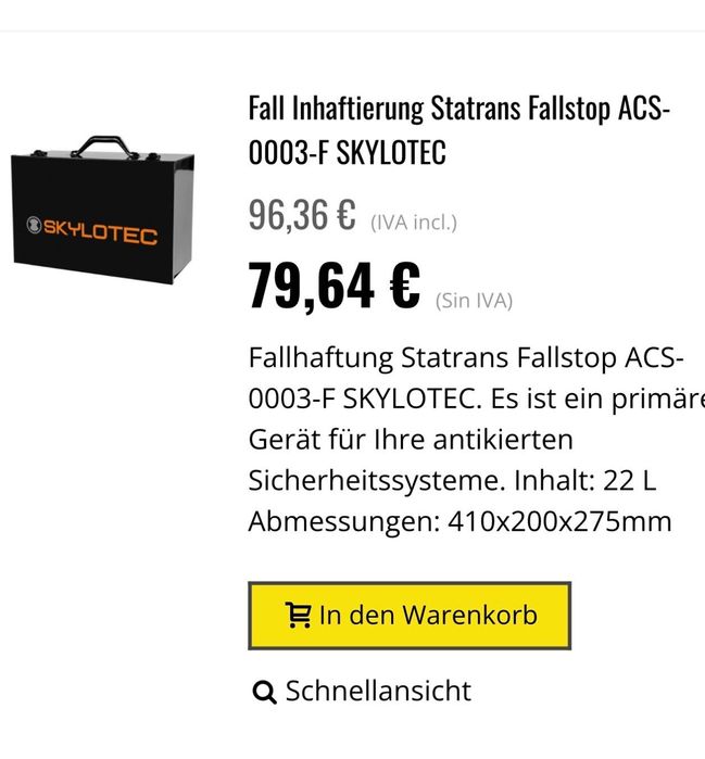Set Ham si sistem amortizare Alpinism SKYLOTEC