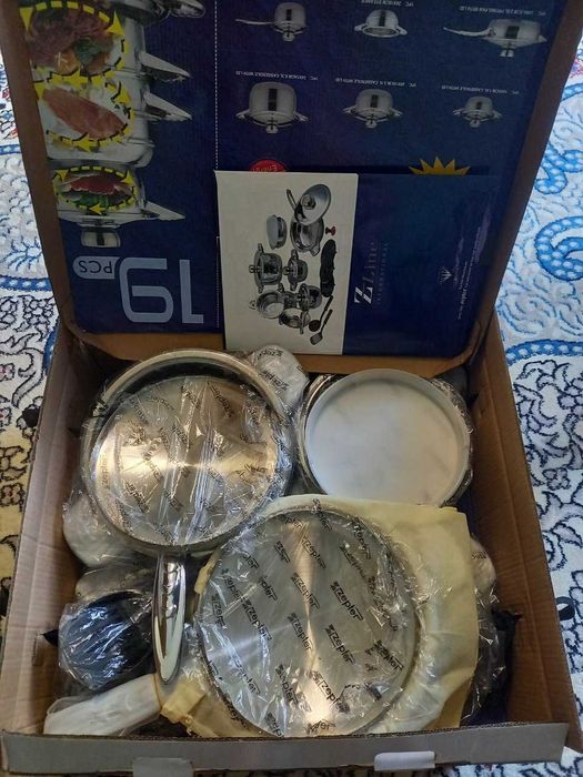 набор посуды новый