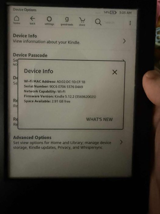 kindle 10th generation, 2019 + Подарък Калъф