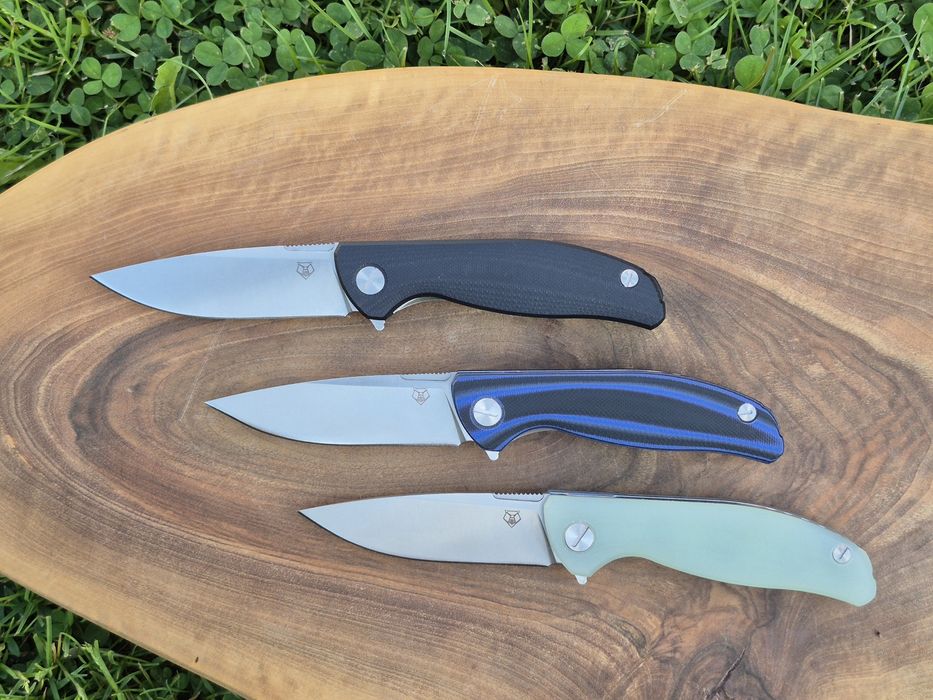 Сгъваем джобен нож SHIROGOROV,стомана D2,три цвята,SH207