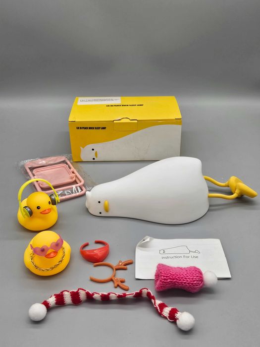 LED пате „Lie in Peace“ – забавна нощна лампа с аксесоари