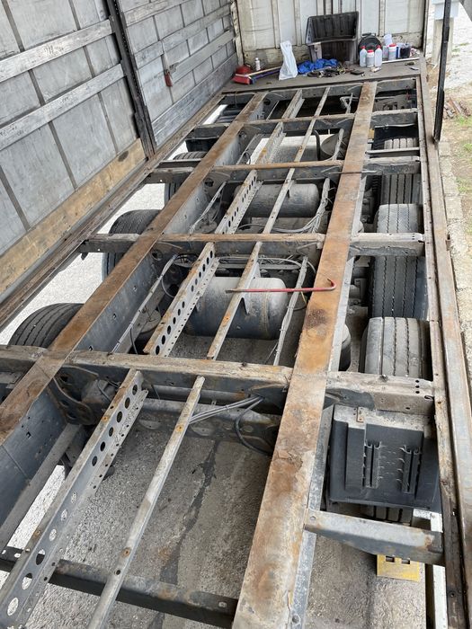 Ремонт на полуремаркета Кроне