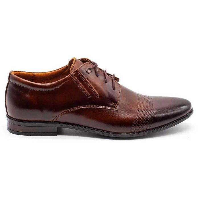 Vand pantofi elegant/business, culoare cognac, piele naturala, mas.45