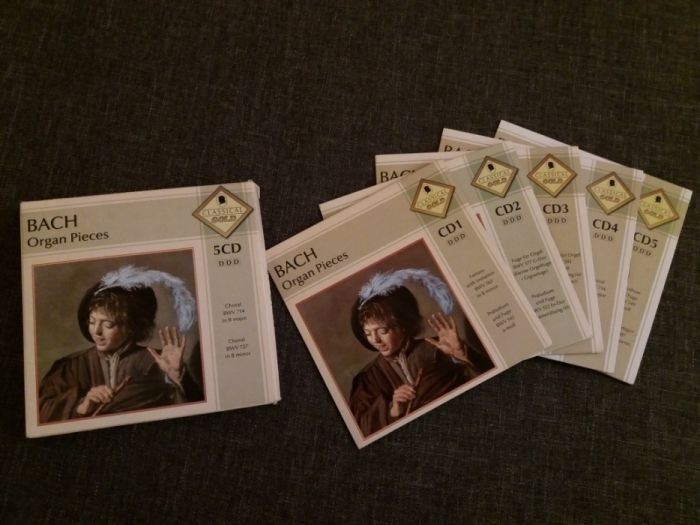 Компакт дискове-класика,Бах.