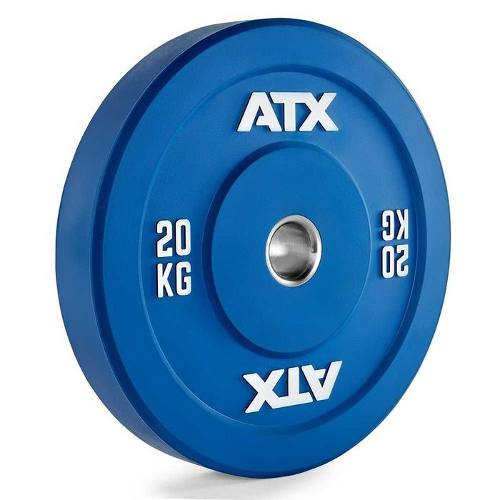 Сет 150 кг Олимпийски Дискове ATX Bumper Plates, Комплект Тежести