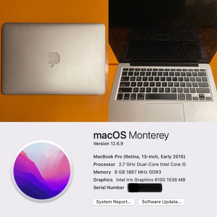 Macbook pro '13 (2015)