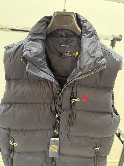 Vestă RL bleumarin, doublezipper