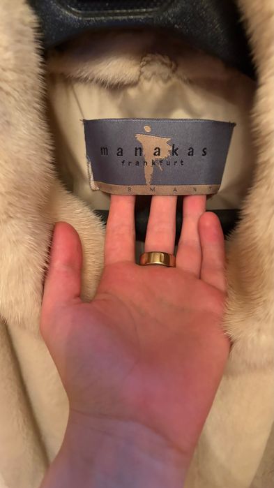 Коротка норковая шубка, S