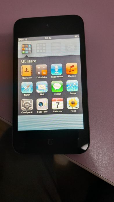 Vând iPod Touch generația a 2-a, capacitate 16GB
​Stare: Prezintă zgârieturi specifice vârstei (pe spate și ecra