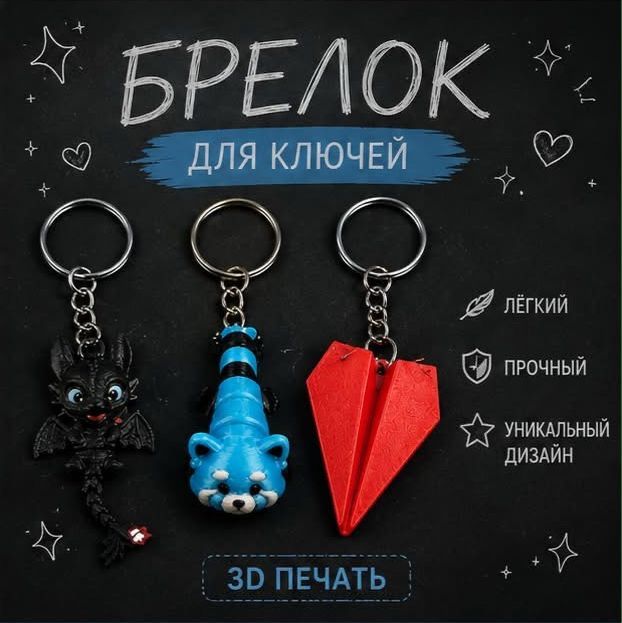 Брелки для ключей на любой вкус