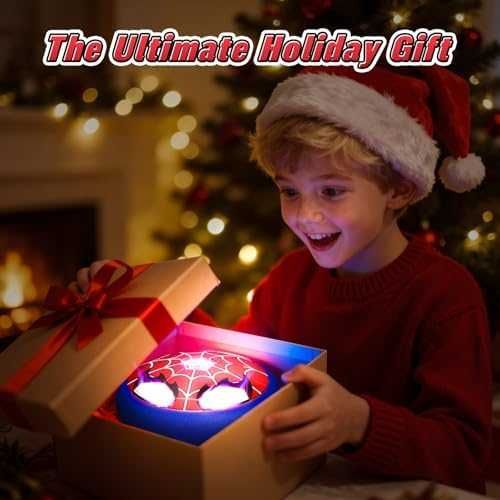 Нова LED футболна топка за момчета – плаваща играчка с мрежа паяк игра