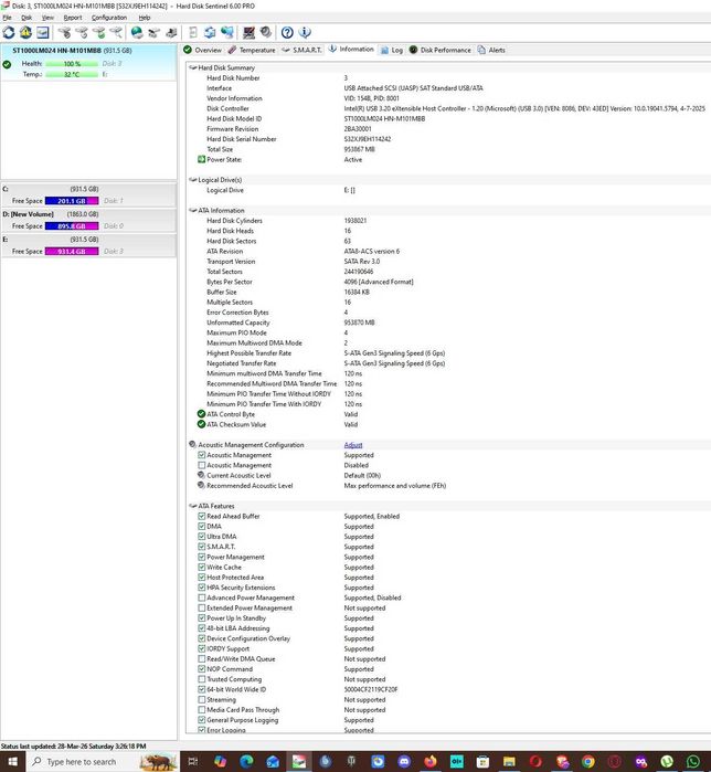 Hard Disk Laptop Seagate Thin ST1000LM024, 1TB, 5400rpm, 8MB, SATA 2
