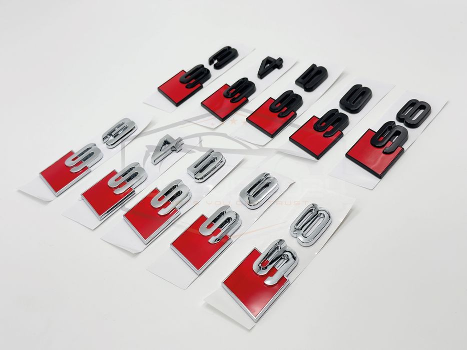 Audi надпис s3, s4, s5, s6, s8 емблема, Ауди, багажник, надпис