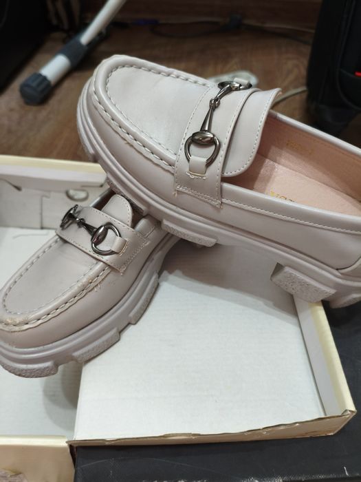 Лоферы на платформе