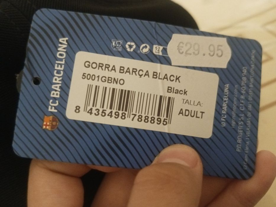 Бейсболка, барселония оригинал
