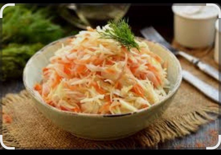 Квашеная капуста домашняя