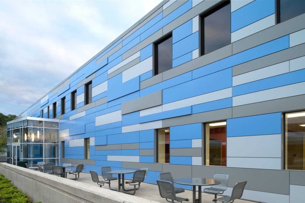 Фасадные кассеты Линеарные панели Сайдинг Фасад Металлосайдинг