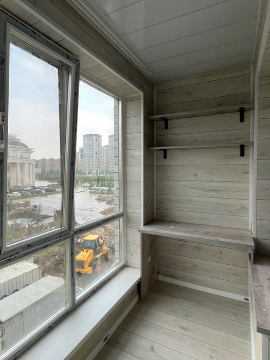 Ремонт утепление балкона под ключ