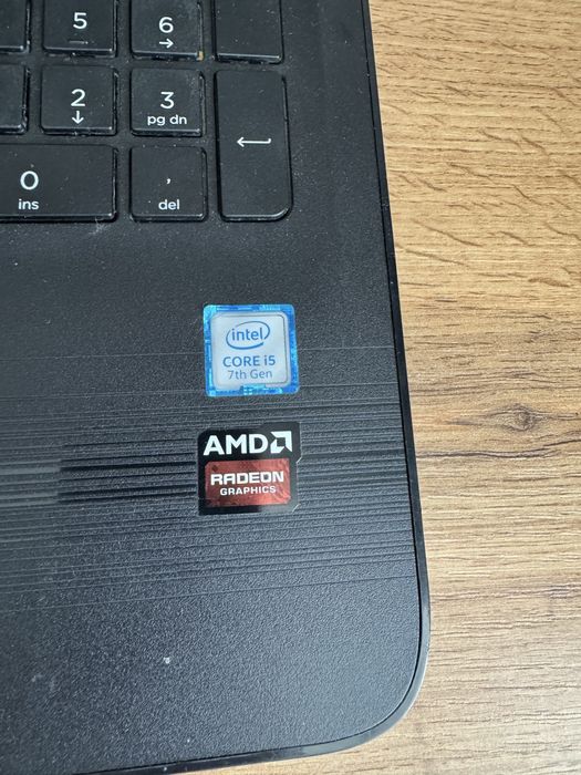 Ноутбук HP черный
