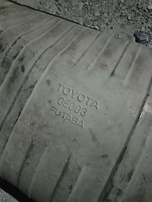 Задний глушитель на крузак 100