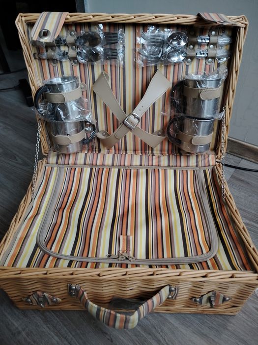 Набор для пикника, сумка-холодильник, новый