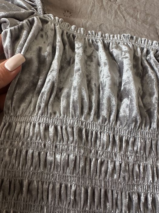 Нежна  Рокля кадифе H&M