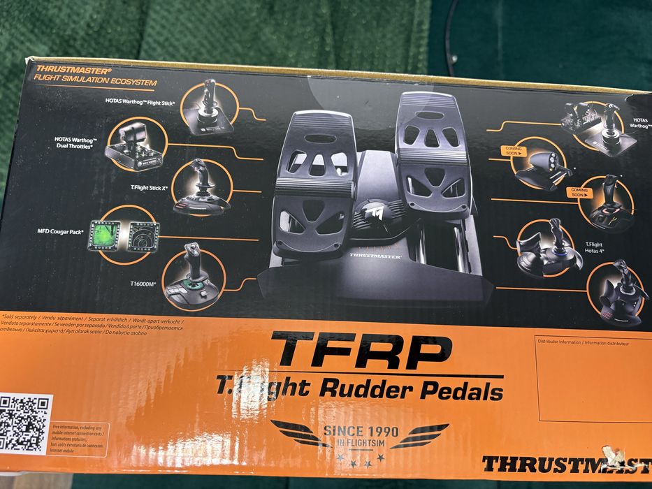 Pedale Simulator Zbor Thrustmaster TFRP T.Flight Rudder Pedals PC PS4