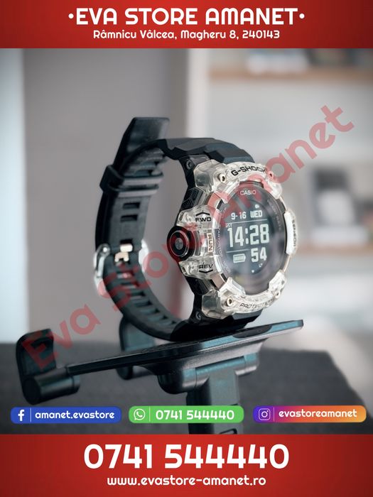 Casio G-Shock G-SQUAD GBD-H1000-1A9 – GPS Puls Solar Bluetooth – IMPECABIL