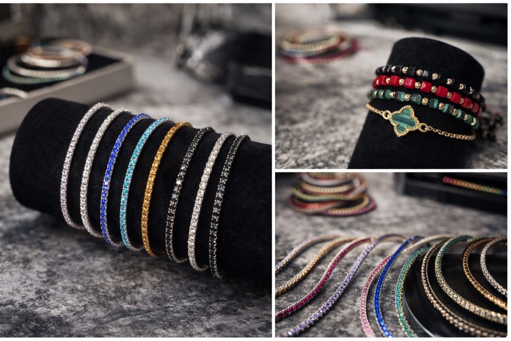 Bratari, tenis, bilute, moderne