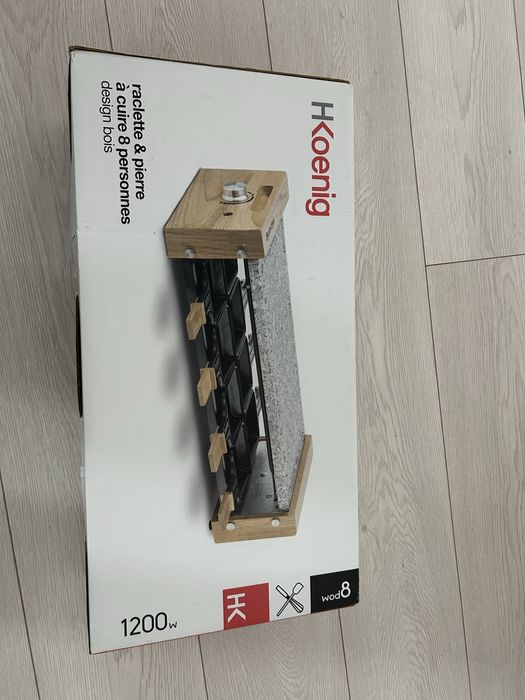 Gratar electric cu plita din granit