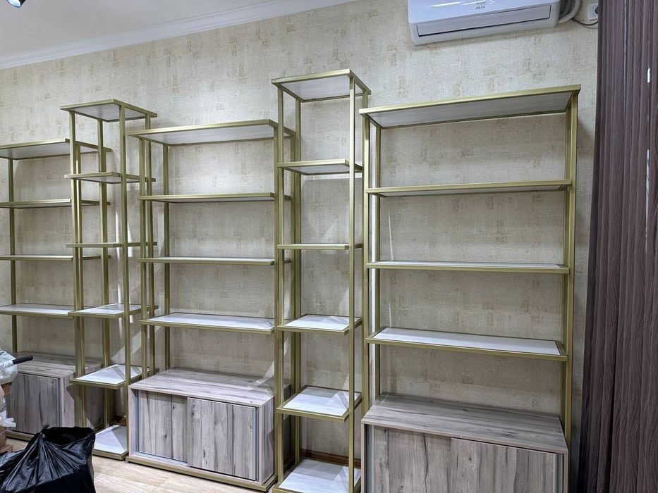 Стеллаж для вашего магазина, офиса Сизнинг магазинингиз учун стеллажла