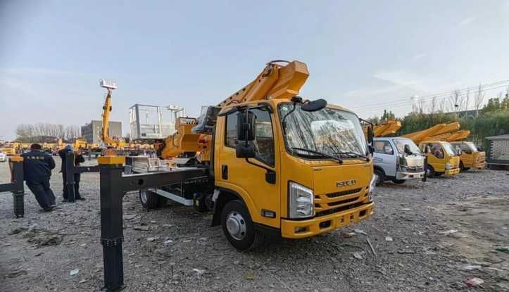 Телескопическая автовышки 30 м, АГП кобра