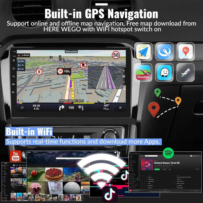 Мултимедия Двоен дин за VW JETA навигация ДЖЕТА Android Volkswagen