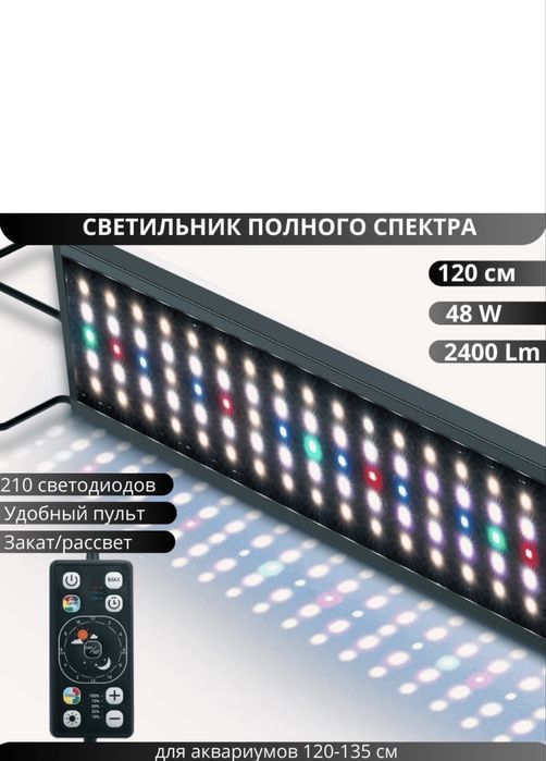 Аквариумыне лампы, аквариумное освещение
