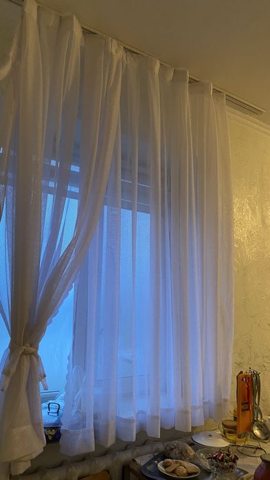 2-Штор(перде) для кухня