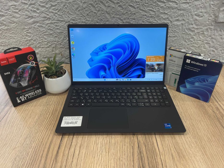 Ноутбук для работы Dell Vostro 3540 /Core i7-1255U/16/512/Xe Graphics
