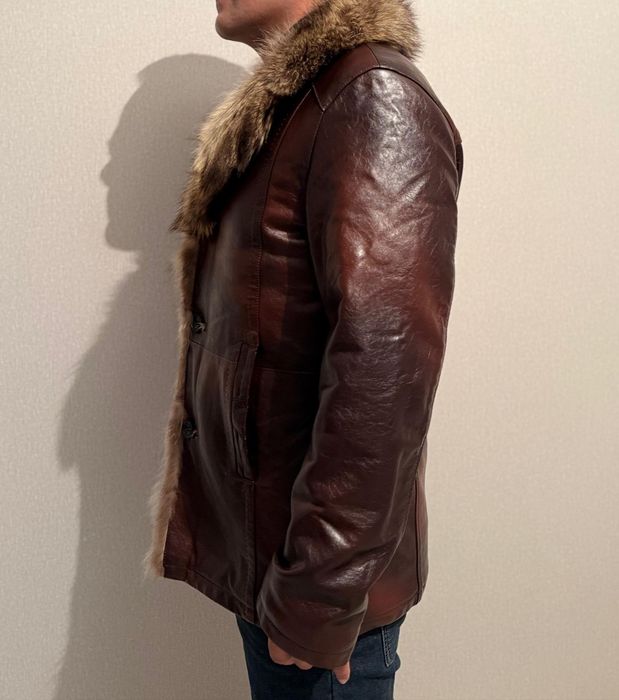 Мужская дубленка