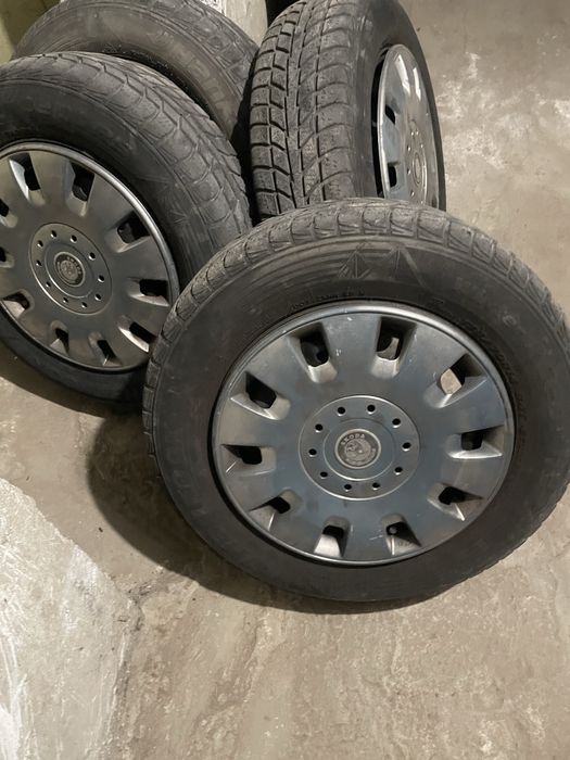 Гуми с джанти 14 ки от Skoda Roomster