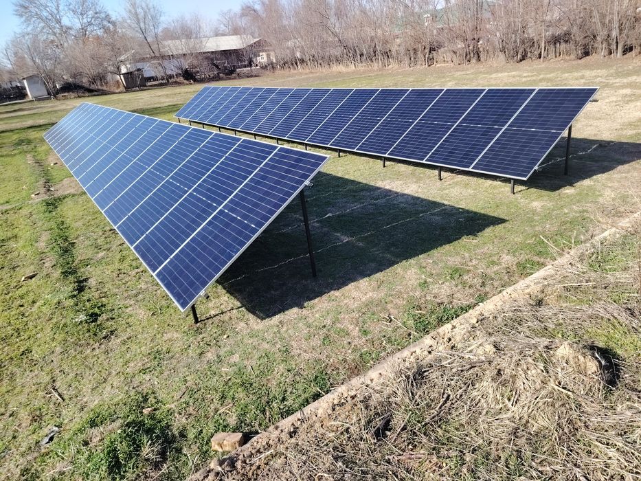 Quyosh panel oʻrnatish va tamirlash xizmati Солнечные панел установкa