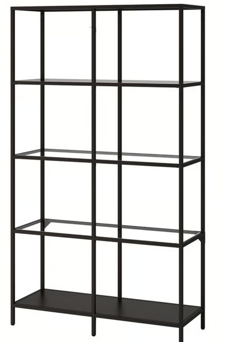 Raft pt depozitare cu polițe din sticla .Dimensiuni in foto 2