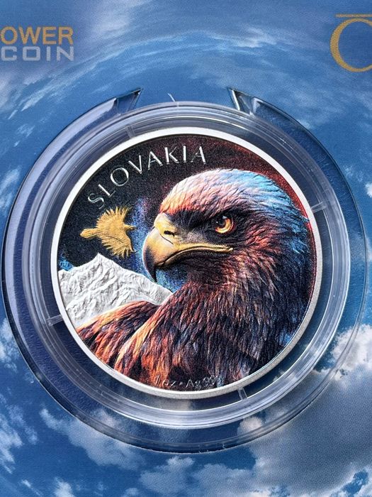 Сребърна монета “Slovak Eagle”