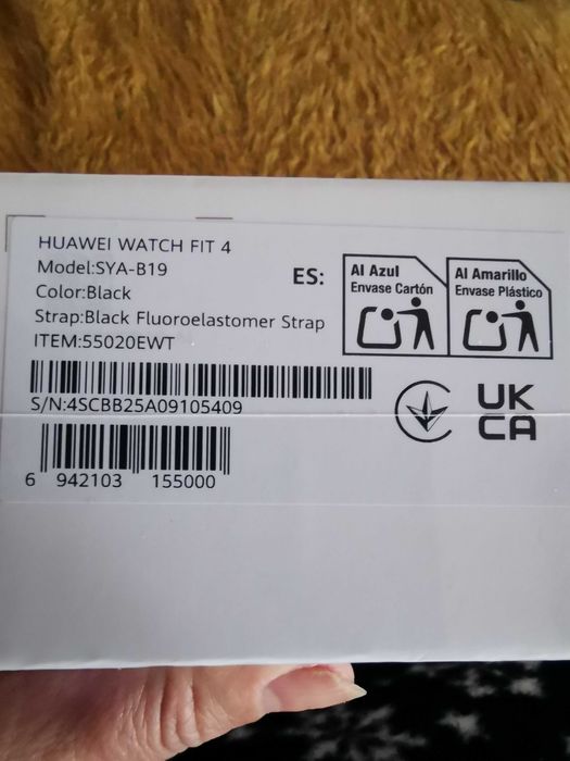 Смарт часовник HUAWEI WATCH FIT 4