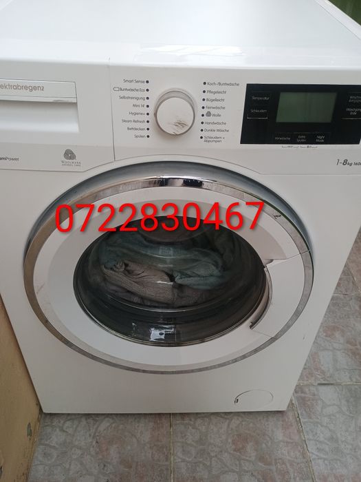 Mașină de spălat rufe clasa AA 7/8 kg elektrabregenz