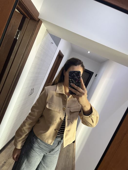 Късо преходно палто, тип zara